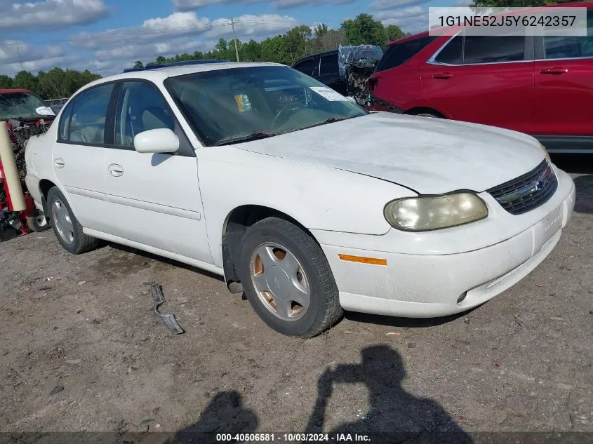 2000 Chevrolet Malibu Ls VIN: 1G1NE52J5Y6242357 Lot: 40506581