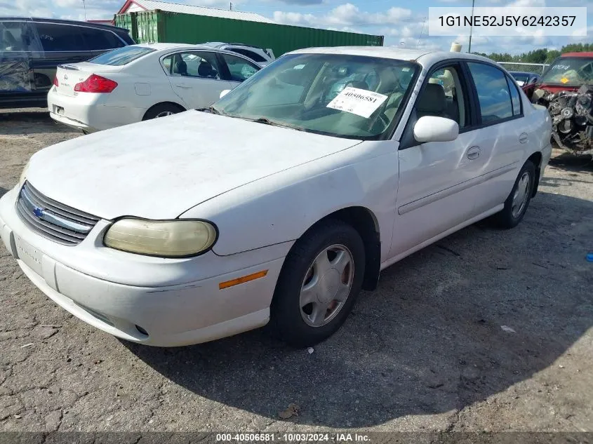 2000 Chevrolet Malibu Ls VIN: 1G1NE52J5Y6242357 Lot: 40506581