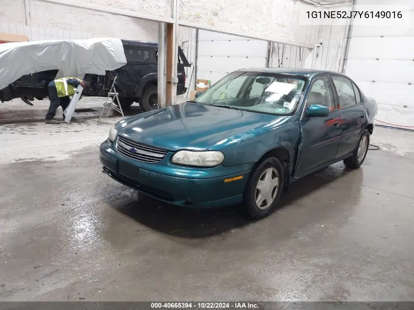 2000 Chevrolet Malibu Ls VIN: 1G1NE52J7Y6149016 Lot: 40665394