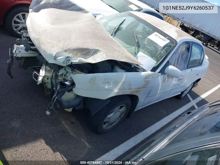 2000 Chevrolet Malibu Ls VIN: 1G1NE52J9Y6260537 Lot: 40764907