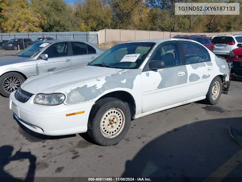 2000 Chevrolet Malibu VIN: 1G1ND52JXY6187133 Lot: 40811490