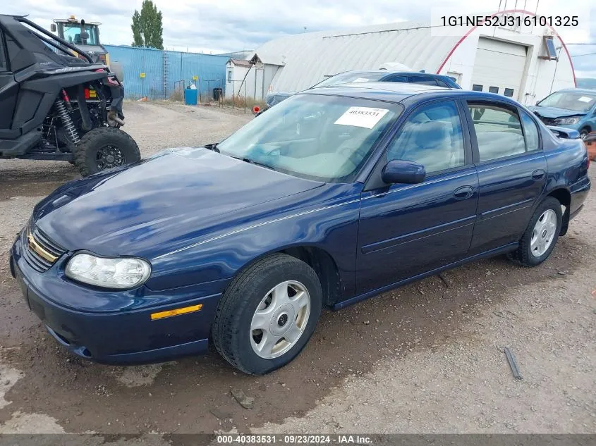 2001 Chevrolet Malibu Ls VIN: 1G1NE52J316101325 Lot: 40383531