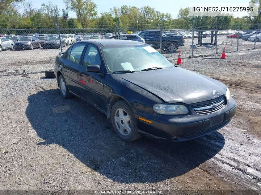 2001 Chevrolet Malibu Ls VIN: 1G1NE52J716275995 Lot: 40475182