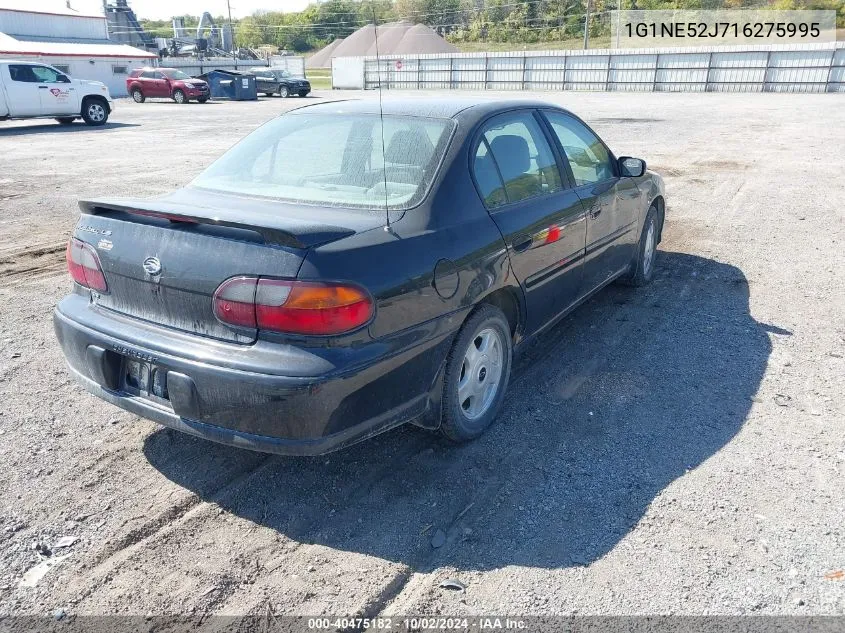 2001 Chevrolet Malibu Ls VIN: 1G1NE52J716275995 Lot: 40475182