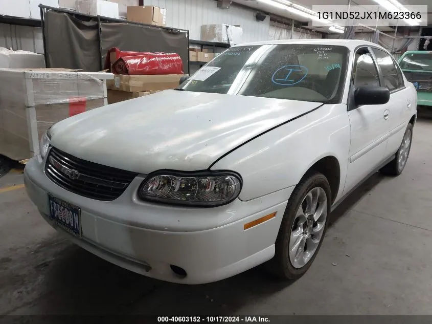 2001 Chevrolet Malibu VIN: 1G1ND52JX1M623366 Lot: 40603152