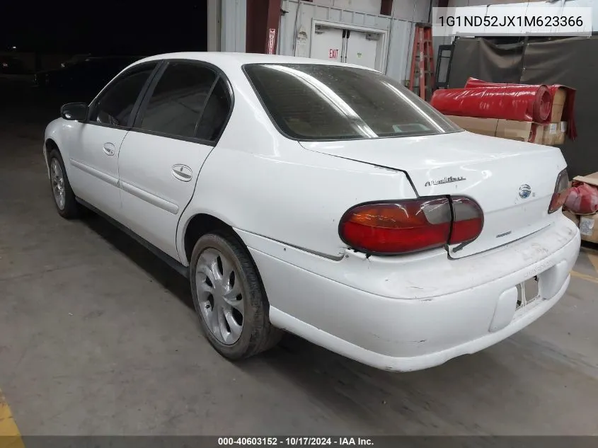 2001 Chevrolet Malibu VIN: 1G1ND52JX1M623366 Lot: 40603152