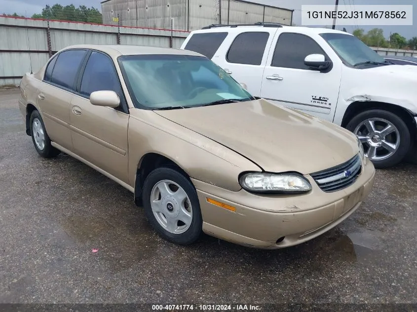 2001 Chevrolet Malibu Ls VIN: 1G1NE52J31M678562 Lot: 40741774