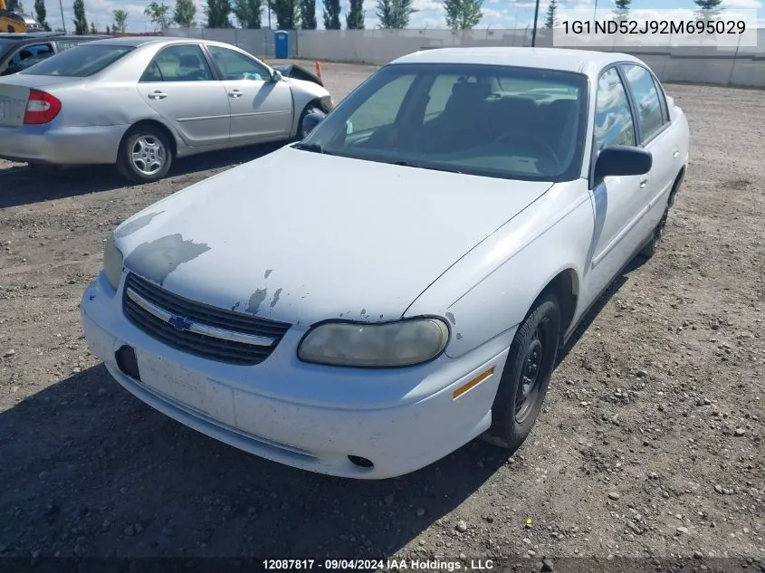 1G1ND52J92M695029 2002 Chevrolet Malibu