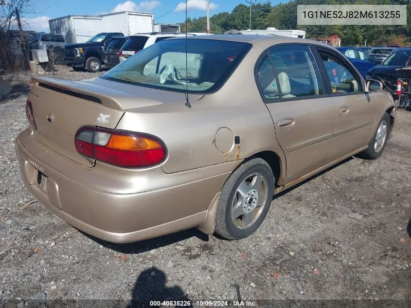 2002 Chevrolet Malibu Ls VIN: 1G1NE52J82M613255 Lot: 40535226