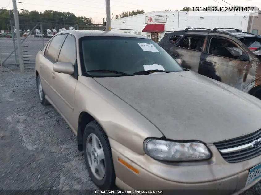 2002 Chevrolet Malibu Ls VIN: 1G1NE52J62M601007 Lot: 40541850