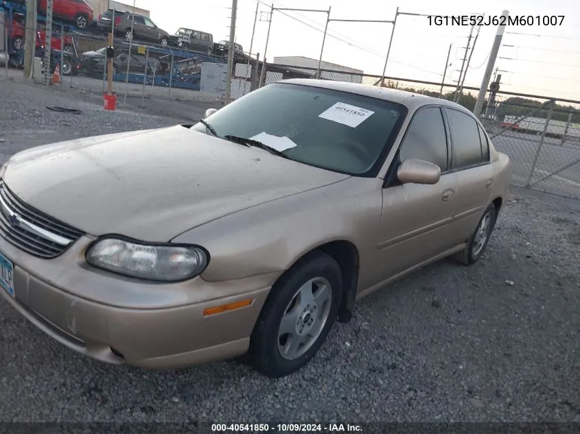 2002 Chevrolet Malibu Ls VIN: 1G1NE52J62M601007 Lot: 40541850