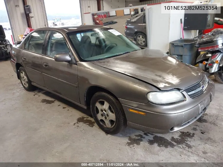 2002 Chevrolet Malibu Ls VIN: 1G1NE52J82M525354 Lot: 40712594