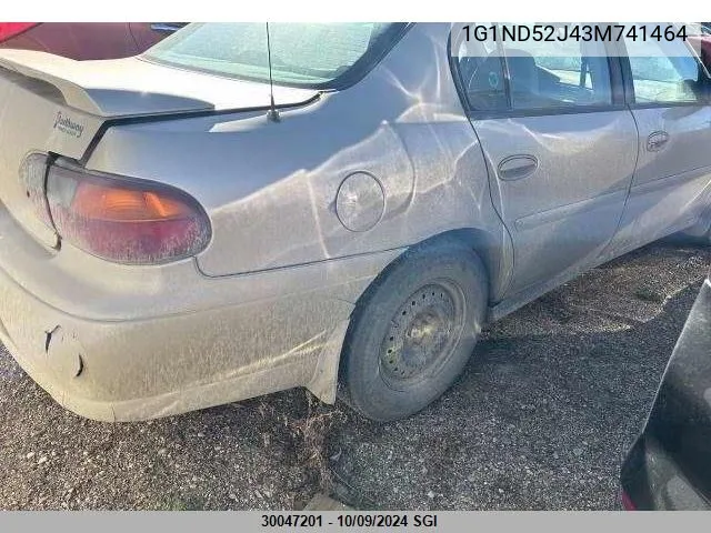 2003 Chevrolet Malibu VIN: 1G1ND52J43M741464 Lot: 30047201