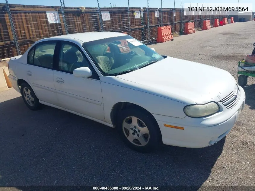 1G1NE52J03M695564 2003 Chevrolet Malibu Ls