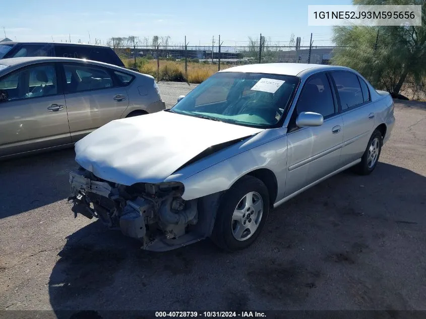 2003 Chevrolet Malibu Ls VIN: 1G1NE52J93M595656 Lot: 40728739