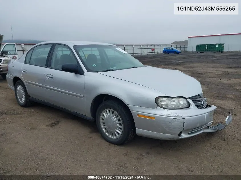 2003 Chevrolet Malibu VIN: 1G1ND52J43M556265 Lot: 40874702