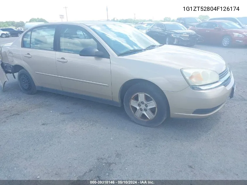 1G1ZT52804F126174 2004 Chevrolet Malibu Ls