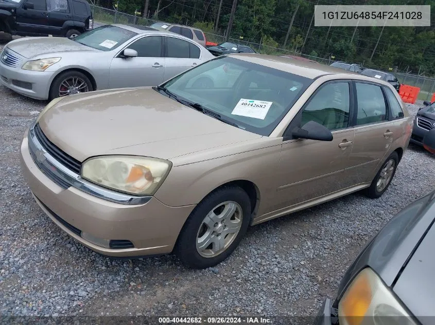 2004 Chevrolet Malibu Maxx Lt VIN: 1G1ZU64854F241028 Lot: 40442682