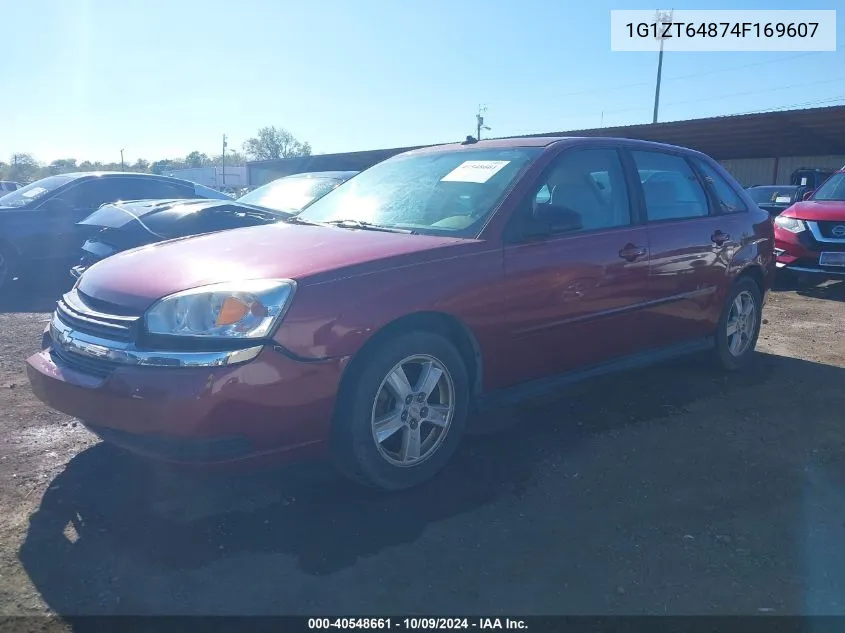 2004 Chevrolet Malibu Maxx Ls VIN: 1G1ZT64874F169607 Lot: 40548661