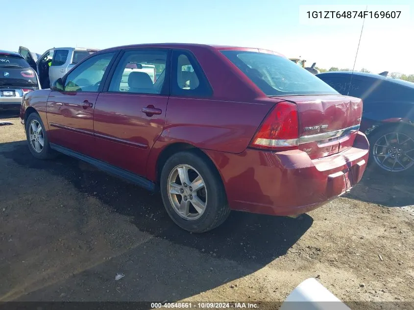 2004 Chevrolet Malibu Maxx Ls VIN: 1G1ZT64874F169607 Lot: 40548661