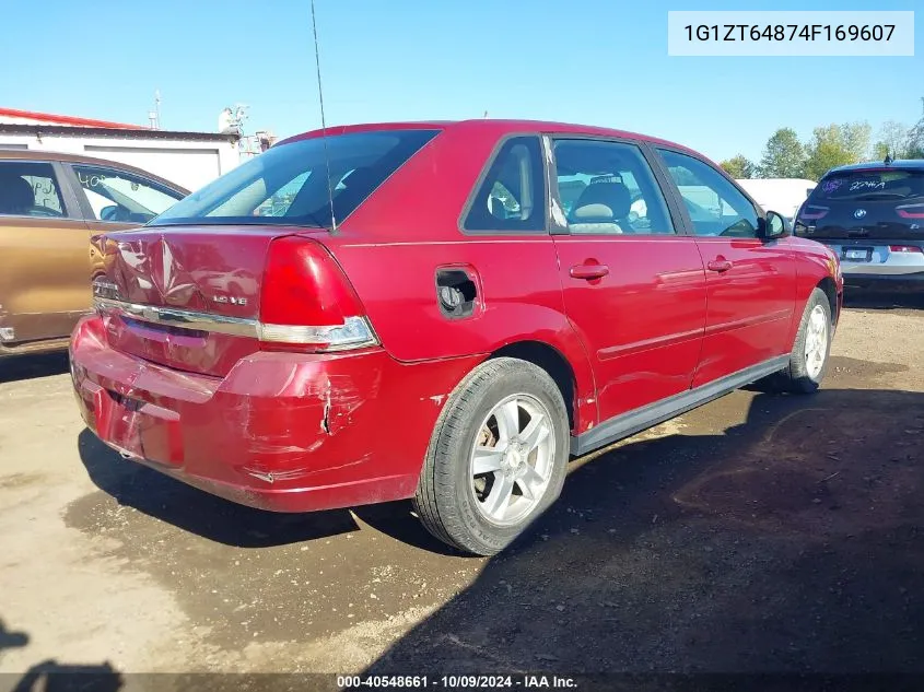 2004 Chevrolet Malibu Maxx Ls VIN: 1G1ZT64874F169607 Lot: 40548661