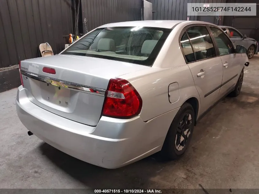 1G1ZS52F74F142244 2004 Chevrolet Malibu