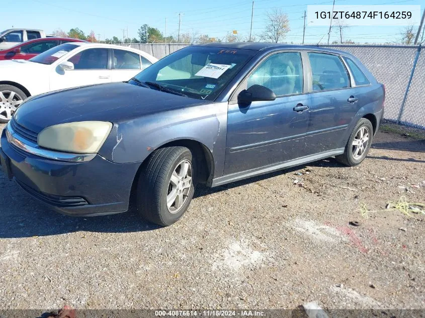 2004 Chevrolet Malibu Maxx Ls VIN: 1G1ZT64874F164259 Lot: 40876614