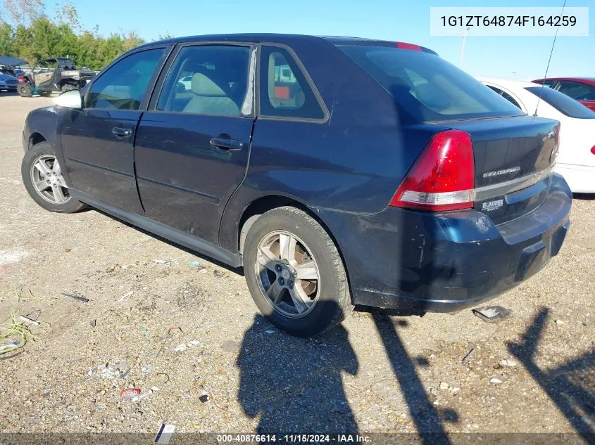 2004 Chevrolet Malibu Maxx Ls VIN: 1G1ZT64874F164259 Lot: 40876614