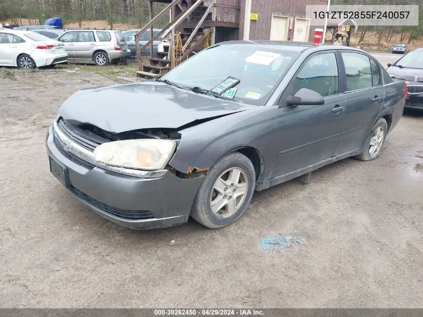 2005 Chevrolet Malibu Ls VIN: 1G1ZT52855F240057 Lot: 40553076