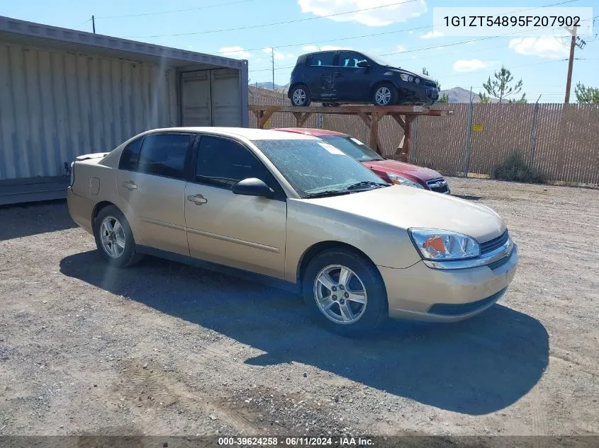 2005 Chevrolet Malibu Ls VIN: 1G1ZT54895F207902 Lot: 39624258