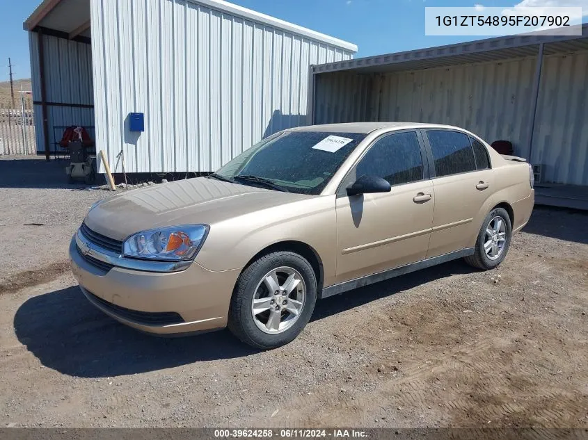 2005 Chevrolet Malibu Ls VIN: 1G1ZT54895F207902 Lot: 39624258