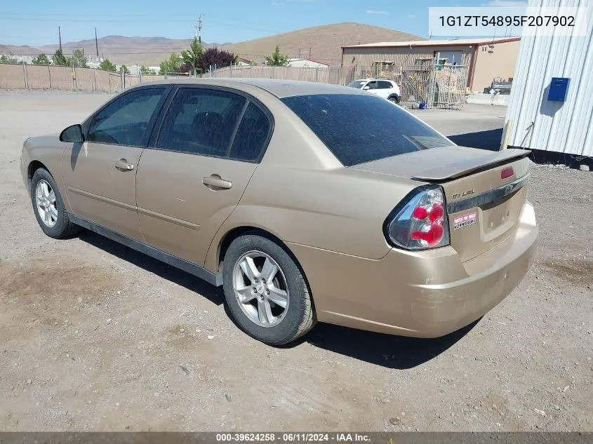 2005 Chevrolet Malibu Ls VIN: 1G1ZT54895F207902 Lot: 39624258