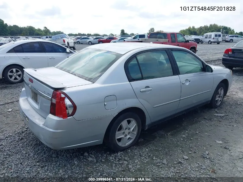 1G1ZT54845F201828 2005 Chevrolet Malibu Ls