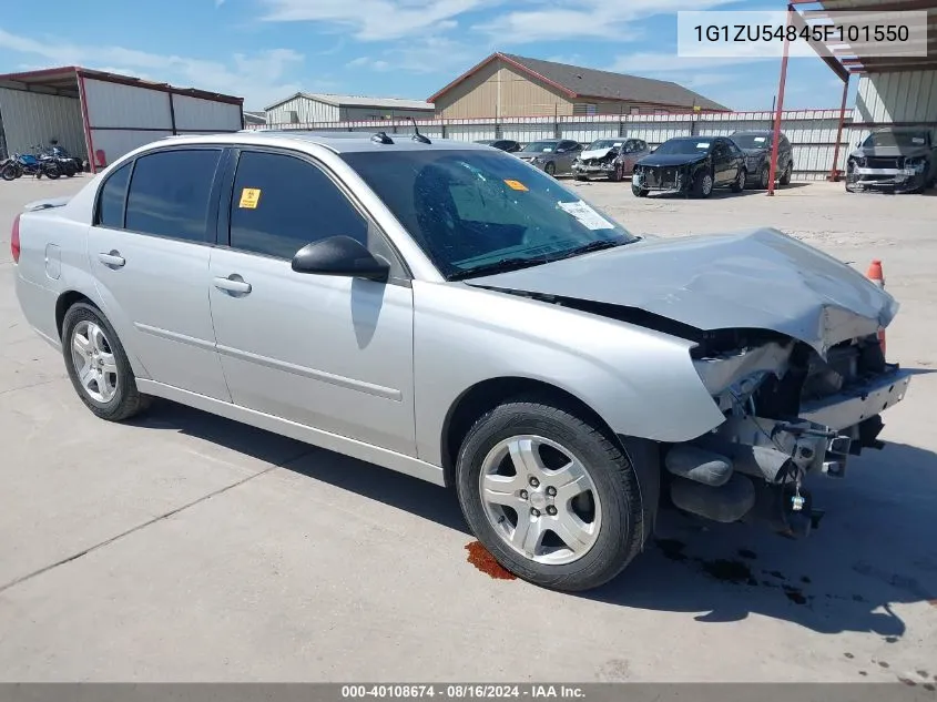 1G1ZU54845F101550 2005 Chevrolet Malibu Lt