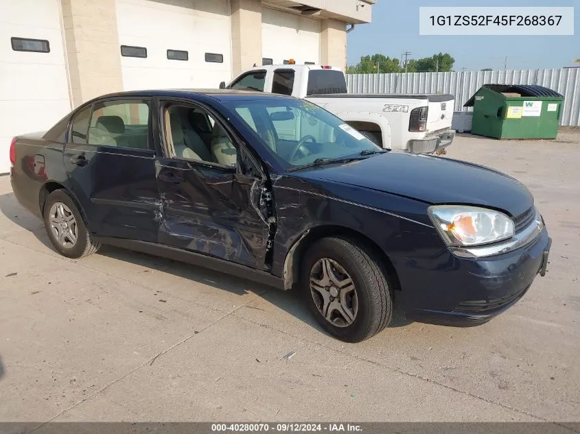 2005 Chevrolet Malibu VIN: 1G1ZS52F45F268367 Lot: 40280070