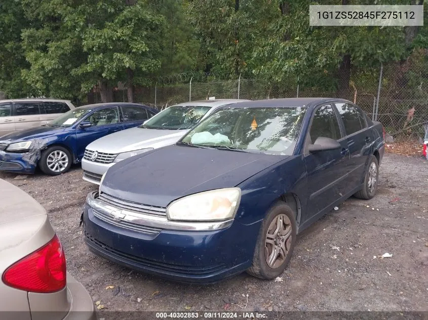 1G1ZS52845F275112 2005 Chevrolet Malibu