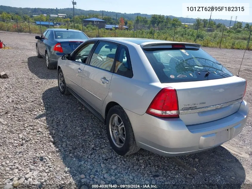 2005 Chevrolet Malibu Maxx Ls VIN: 1G1ZT62895F182315 Lot: 40307640