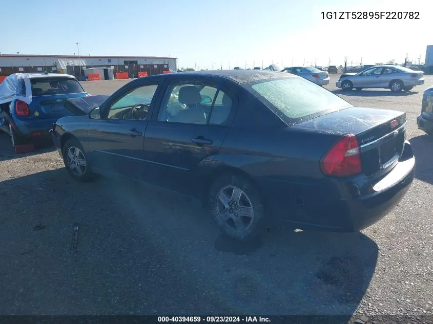 2005 Chevrolet Malibu Ls VIN: 1G1ZT52895F220782 Lot: 40394659