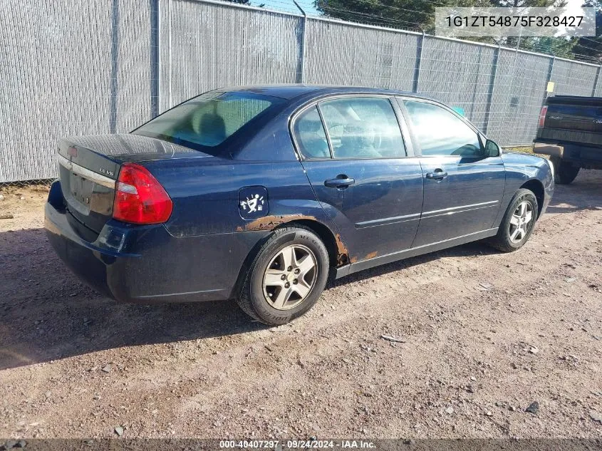 2005 Chevrolet Malibu Ls VIN: 1G1ZT54875F328427 Lot: 40407297