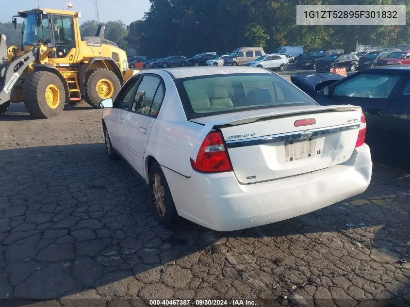 2005 Chevrolet Malibu Ls VIN: 1G1ZT52895F301832 Lot: 40467387