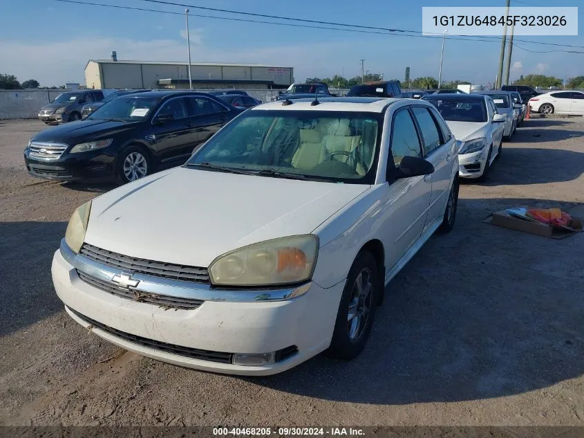 2005 Chevrolet Malibu Maxx Lt VIN: 1G1ZU64845F323026 Lot: 40468205