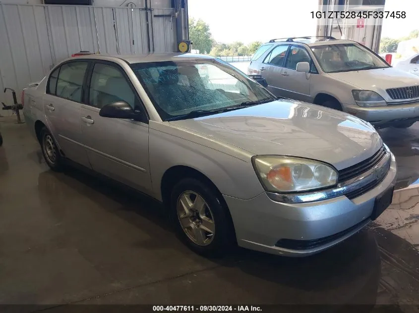 2005 Chevrolet Malibu Ls VIN: 1G1ZT52845F337458 Lot: 40477611