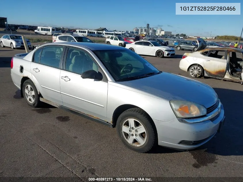 2005 Chevrolet Malibu Ls VIN: 1G1ZT52825F280466 Lot: 40597273