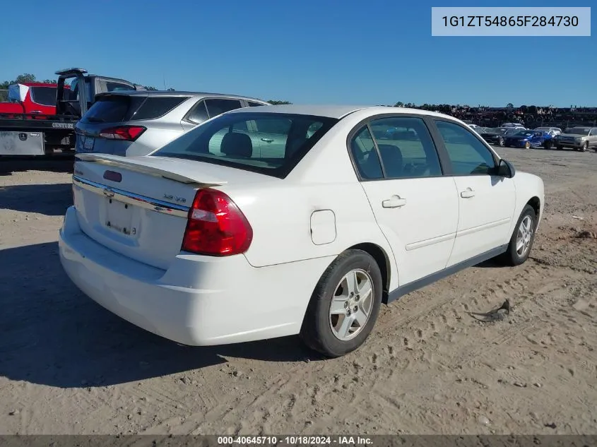 2005 Chevrolet Malibu Ls VIN: 1G1ZT54865F284730 Lot: 40645710