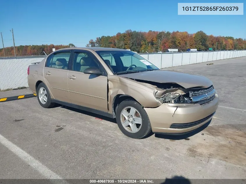 1G1ZT52865F260379 2005 Chevrolet Malibu Ls