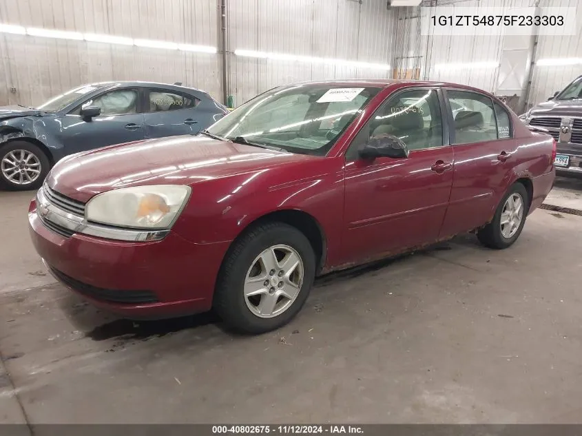 1G1ZT54875F233303 2005 Chevrolet Malibu Ls