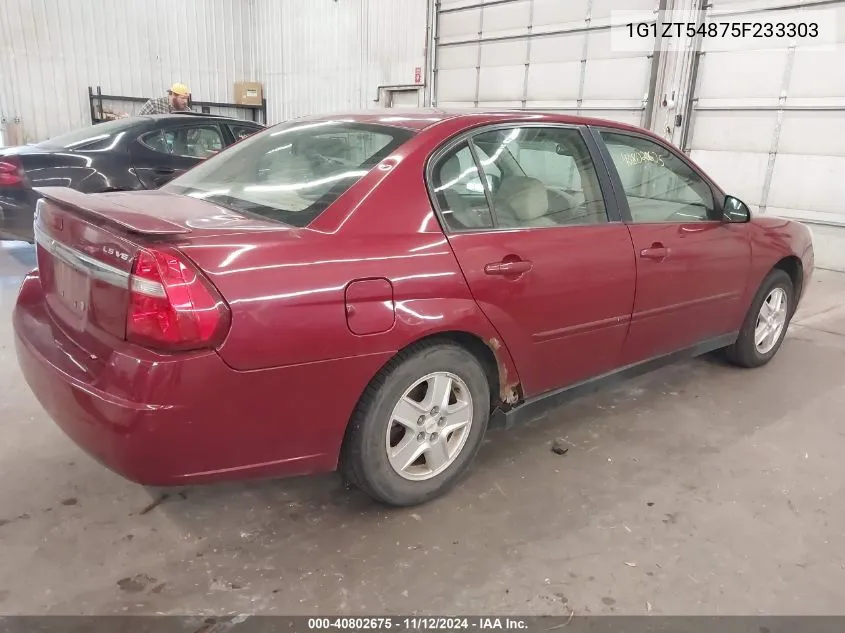 1G1ZT54875F233303 2005 Chevrolet Malibu Ls