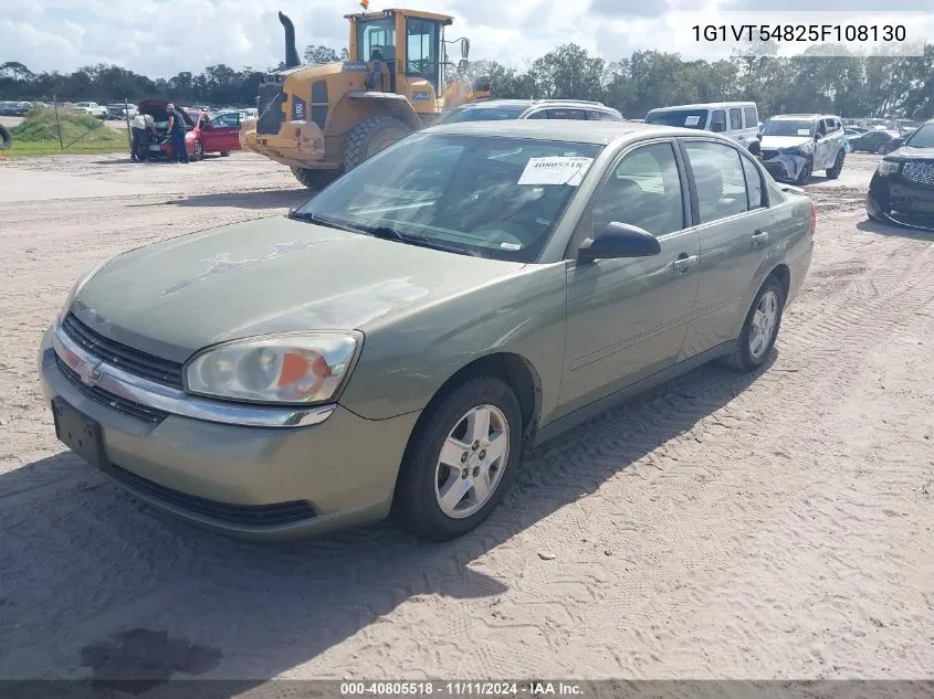 2005 Chevrolet Malibu VIN: 1G1VT54825F108130 Lot: 40805518