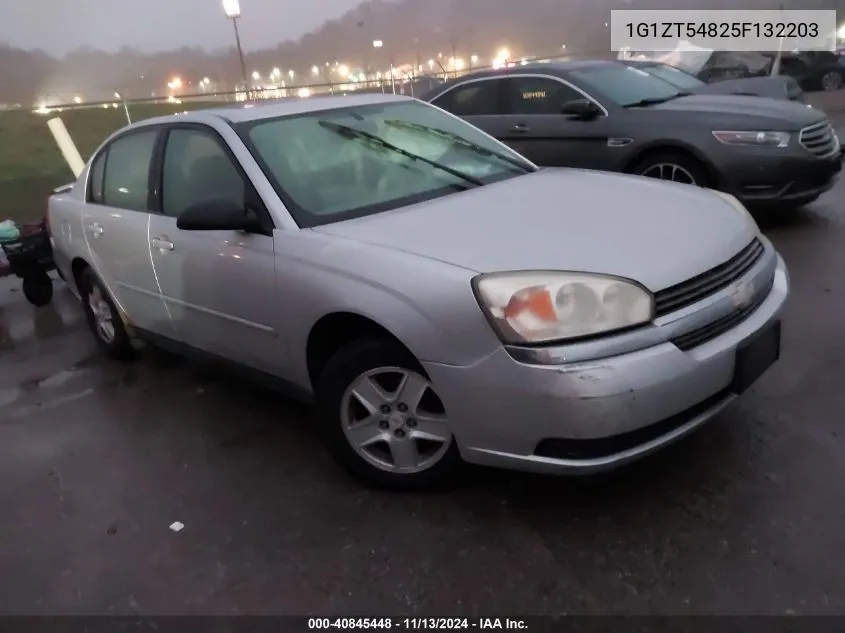 2005 Chevrolet Malibu Ls VIN: 1G1ZT54825F132203 Lot: 40845448