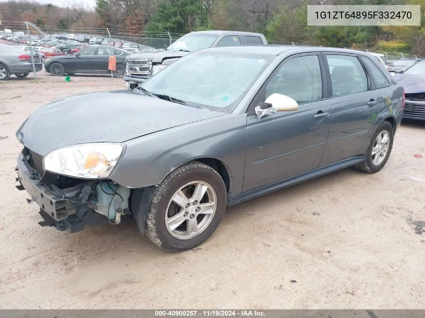 2005 Chevrolet Malibu Maxx Ls VIN: 1G1ZT64895F332470 Lot: 40900257